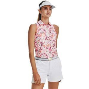 Under Armour Dámské polo tričko bez rukávů Iso-Chill Polo SL white M, Bílá