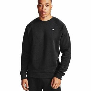 Under Armour Pánská mikina Rival Fleece Crew black XS, Černá