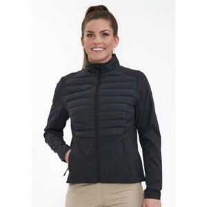 Endurance Dámská bunda Beistyla W Hybrid Jacket - Primaloft black 40, Černá