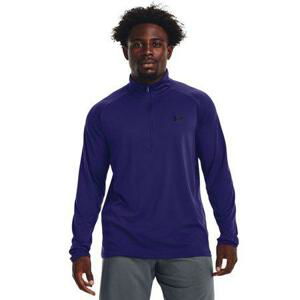 Under Armour Pánské triko Tech 2.0 1/2 Zip sonar blue XXL