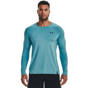 Under Armour Pánské funkční tričko Armourprint LS, Modrá / bílá, L