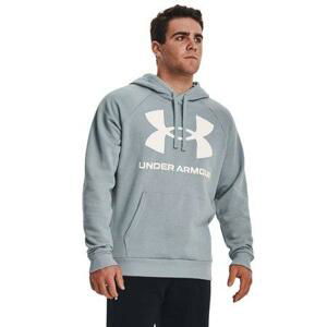 Under Armour Pánská mikina Rival Fleece Big Logo HD, harbor, blue, XXXL