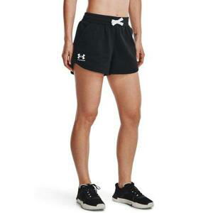 Under Armour Dámské kraťasy Rival Fleece Short black L, Černá