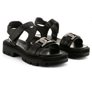 Tom Tailor Dámské sandály 5399603 black 38