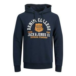 Jack&Jones Pánská mikina JJELOGO Regular Fit 12210824 Sky Captain L