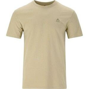 Whistler Pánské bavlněné tričko Blair M O-neck T-Shirt - velikost M moss gray M