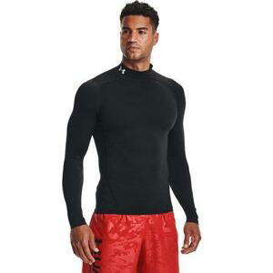 Under Armour Pánské kompresní tričko HG Armour Comp Mock LS black L, Černá