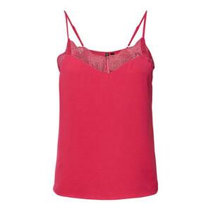 Pieces Dámské tílko PCTIFFANY Regular Fit 17132739 Beetroot Purple XS