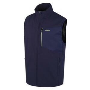 Husky Pánská softshell vesta Salien M dk. blue M