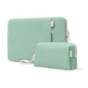 Tomtoc puzdro Lady Sleeve with Pouch pre Macbook Pro/Air 13" - Turquoise