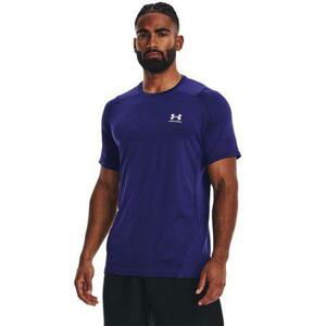 Under Armour Pánské triko HG Armour Fitted SS, sonar, blue, M