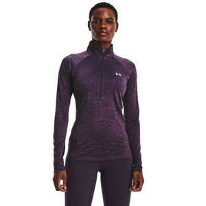 Under Armour Lehká dámská mikina New Tech 1/2 Zip - Twist, tux, purple, XL