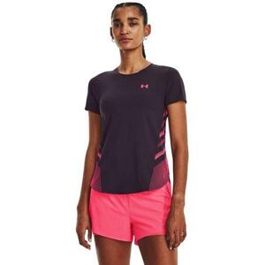 Under Armour Dámské běžecké tričko Iso-Chill Laser Tee II tux purple S