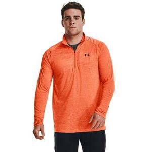 Under Armour Pánské triko Tech 2.0 1/2 Zip, orange, blast, M