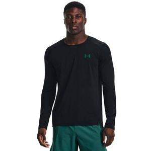 Under Armour Pánské funkční tričko Armourprint LS black XL, Černá