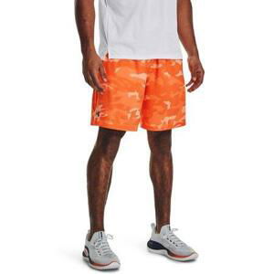 Under Armour Pánské kraťasy Tech Vent Printed Short orange blast L