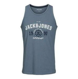 Jack&Jones Pánské tílko JJANDY Regular Fit 12222337 Flint Stone L