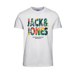 Jack&Jones Pánské triko JORBOOSTER Standard Fit 12232998 Bright White L
