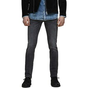 Jack&Jones Pánské džíny JJIGLENN Slim Fit 12159030 Black Denim 30/34