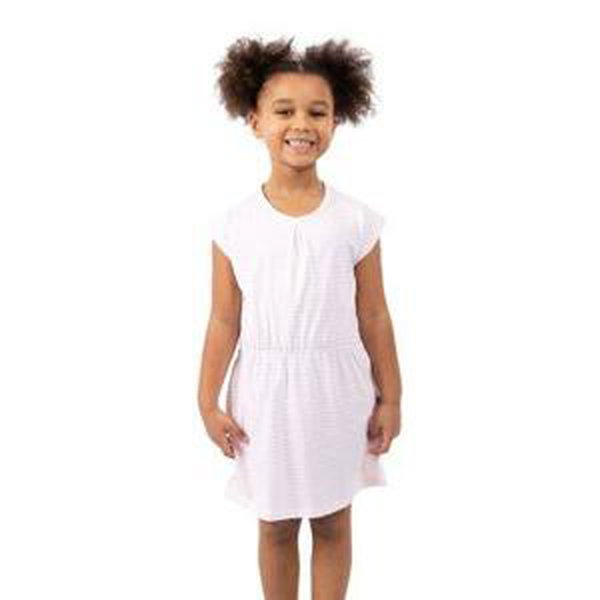 Trespass Dívčí pohodlné šaty Mesmerised pale pink 3/4, 98 - 104