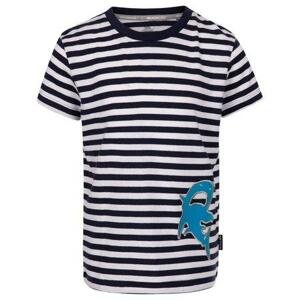 Trespass Dětské tričko Boundless - velikost 11/12 navy 3/4, Tmavě, modrá, 98 - 104