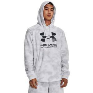 Under Armour Pánská mikina Rival Terry Novelty HD white S, Bílá