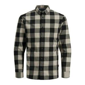 Jack&Jones Pánská košile JJEGINGHAM Slim Fit 12181602 Crockery S