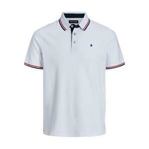 Jack&Jones Pánské polo triko Slim Fit JJEPAULOS 12136668 White Play S