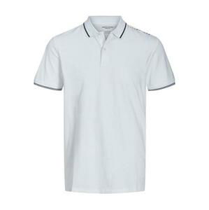 Jack&Jones Pánské polo triko JJESTAR Regular Fit 12221708 White M