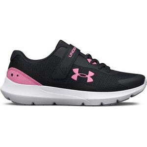 Under Armour Dívčí běžecká obuv GGS Surge 3 AC black 3, Černá, 35