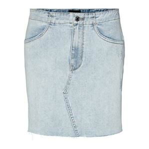 Vero Moda Dámská sukně VMROSIE 10282620 Light Blue Denim XS