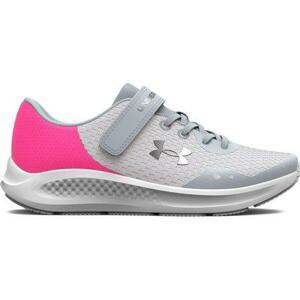 Under Armour Dívčí obuv GPS Pursuit 3 AC halo gray 11,5K, Šedá, 29