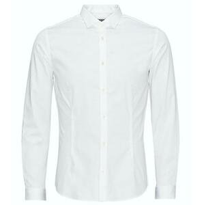 Jack&Jones Pánská košile JJPRPARMA Slim Fit 12097662 White L