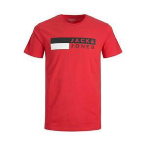 Jack&Jones Pánské triko JJECORP Standard Fit 12151955 True Red L