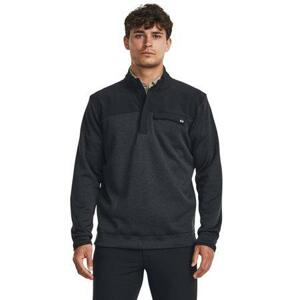 Under Armour Pánská hybridní mikina Storm SweaterFleece HZ black S, Černá