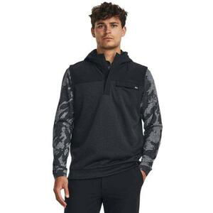 Under Armour Pánská hybridní vesta Storm SweaterFleece Vest black L, Černá