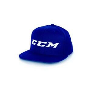 CCM Kšiltovka Team Adjustable Cap, tmavě modrá, Senior
