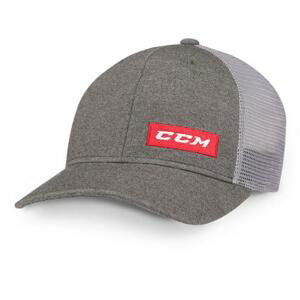 CCM Kšiltovka Icon Mesh Back Cap SR, šedá, Senior