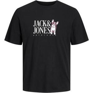 Jack&Jones Pánské triko JORBEWARE Standard Fit 12245196 Black M