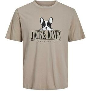 Jack&Jones Pánské triko JORBEWARE Standard Fit 12245196 Atmosphere S