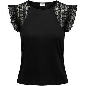 Jacqueline de Yong Dámské triko JDYDERIN Regular Fit 15297387 Black XL