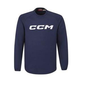 CCM Locker Room Fleece Crew SR Navy