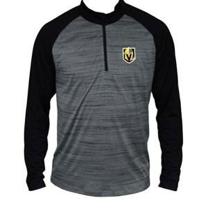 CCM Mikina Level Wear NHL Vandal 1/4 Zip Midlayer SR, Senior, L, Vegas Golden Knights