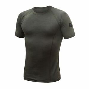 SENSOR MERINO AIR pánské triko kr.rukáv olive green Velikost: XL