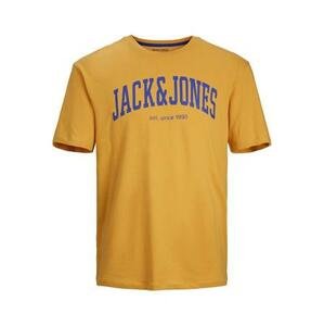 Jack&Jones Pánské triko JJEJOSH Relaxed Fit 12236514 Honey Gold XXL