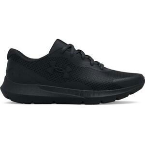 Under Armour Dětská běžecká obuv BGS Surge 3 black 3,5, Černá, 35,5