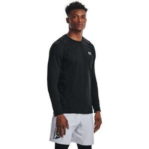 Under Armour Pánské funkční tričko CG Armour Fitted Crew - velikost L black XL, Černá