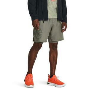 Under Armour Pánské běžecké kraťasy Run Anywhere Short grove green L