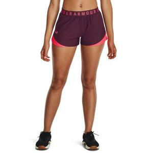 Under Armour Dámské kraťasy Play Up Short 3.0 dark maroon XS