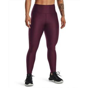 Under Armour Dámské kompresní legíny HG Armour HiRise Leg dark maroon S